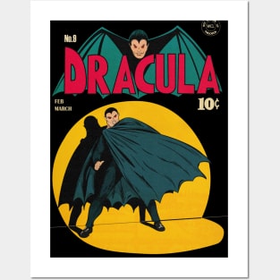 Dracula comic Posters and Art